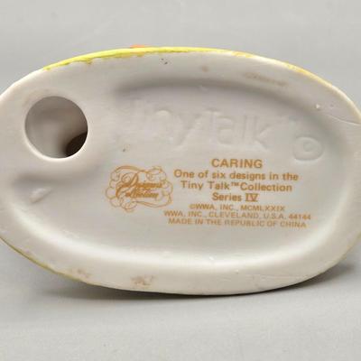 LOT 96: Vintage Department 56 Ceramic Grandma Bunny Rabbit, Beatrix Potter’s Peter Rabbit, and Tiny Talk Collection Caring Bunny Figurine...