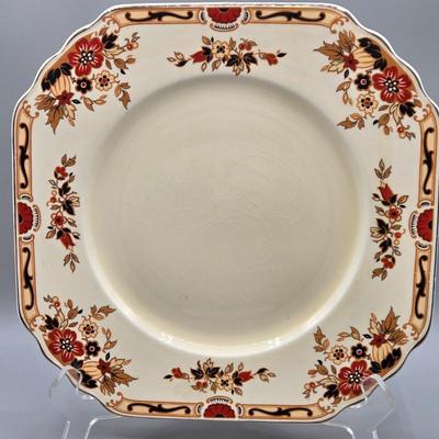 LOT 98: Staffordshire Ware Plate Mount Vernon, Vintage Franklin Mint Bill Bell Two By Two, Lenox Mayence Bowl, and More