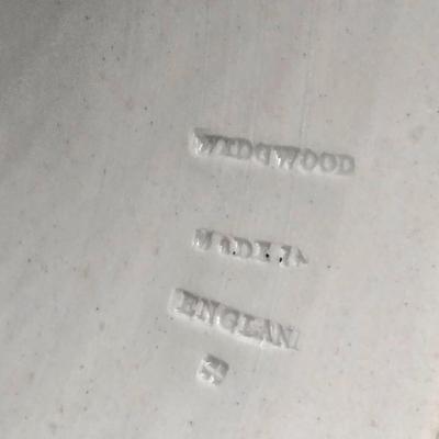 LOT 125: Wedgwood Dark Cobalt Blue Jasperware Cheese Dome with Underplate