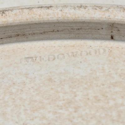 LOT 125: Wedgwood Dark Cobalt Blue Jasperware Cheese Dome with Underplate