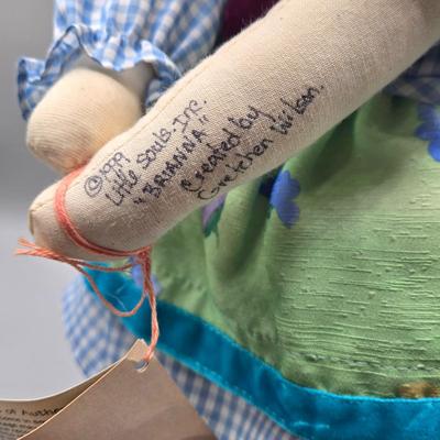 LOT 129: Jackie Daddy's Long Legs Doll and 1999 Little Souls Doll Brianna by Gretchen Wilson