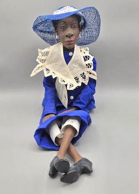 LOT 129: Jackie Daddy's Long Legs Doll and 1999 Little Souls Doll Brianna by Gretchen Wilson