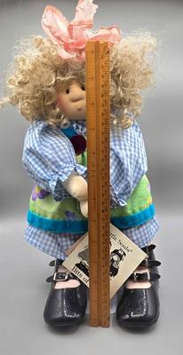 LOT 129: Jackie Daddy's Long Legs Doll and 1999 Little Souls Doll Brianna by Gretchen Wilson