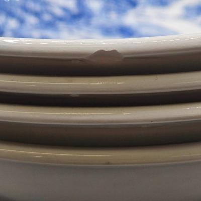 LOT 132: Vintage Countryside Blue Enoch Wedgewood Dinnerware Including 20 Dinner, 10 Dessert Plates, 10 Soup, 8 Dessert Bowls, 2 Serving...