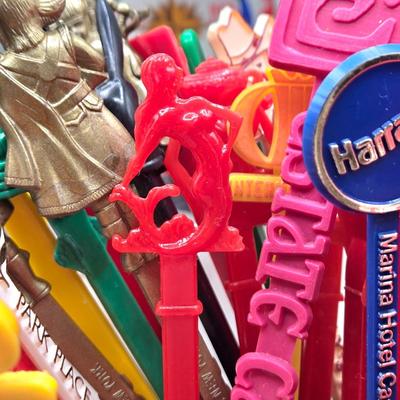 LOT 143: Vintage Old Rip Van Winkle New Jersey Bicentennial Cumberland Porcelain Decanter, 1960's Tired Business Highball Glass,...