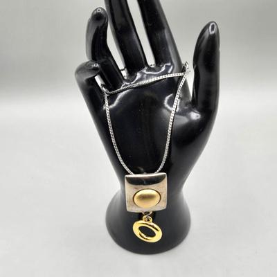 LOT 146J: Vintage Black with Silver-tone and Gold-tone Jewelry, Including Multiple Pierced Earrings and More