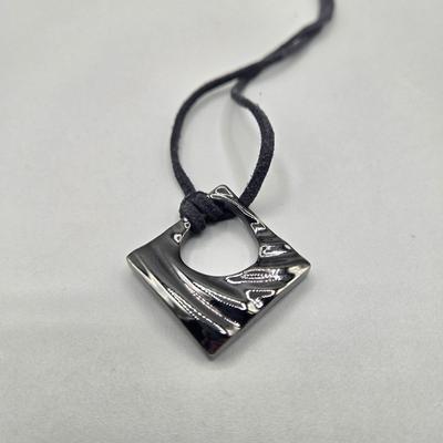 LOT 157J: Black and Silver-tone Bracelets and Necklaces