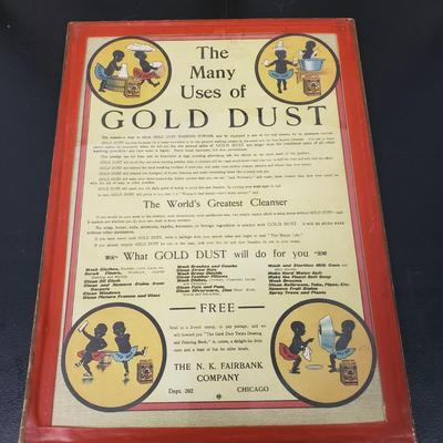 LOT 163: Framed Antique Sunday Magazine Covers with Various Advertisements