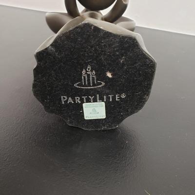 LOT 164: Sticks Signed "Follow Your Heart" Mirror, Folk Art Rabbit by Edna Young, "The Law of Love" Embroidery &...