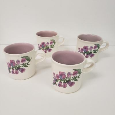 LOT 167: Assorted Pfaltzgraff Cape May Floral Serving Pieces