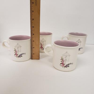 LOT 167: Assorted Pfaltzgraff Cape May Floral Serving Pieces