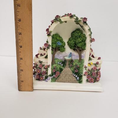 LOT 167: Assorted Pfaltzgraff Cape May Floral Serving Pieces