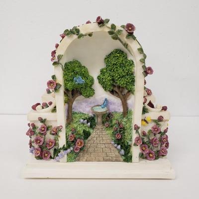 LOT 167: Assorted Pfaltzgraff Cape May Floral Serving Pieces