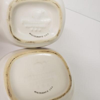 LOT 167: Assorted Pfaltzgraff Cape May Floral Serving Pieces