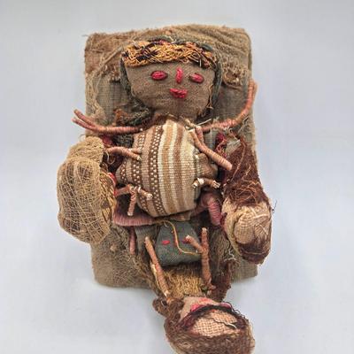 LOT 171: Very Early Peruvian Chancay Doll Antique Primitive Birthing Doll