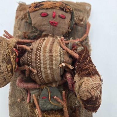 LOT 171: Very Early Peruvian Chancay Doll Antique Primitive Birthing Doll