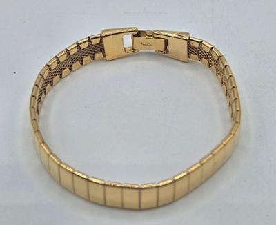 LOT 177J: Variety of Gold-tone Bracelets