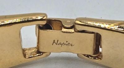 LOT 177J: Variety of Gold-tone Bracelets