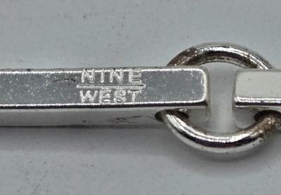 LOT 178J: Multiple Silver-tone Bracelets and Ankle Bracelets