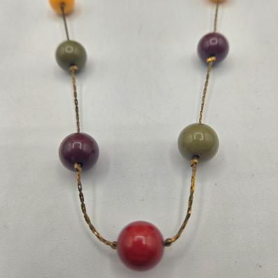 LOT 192J: Filigree 2 Tone Necklace with Matching Earrings, Multiple Pairs of Pierced Earrings, Charm Bracelets, and More