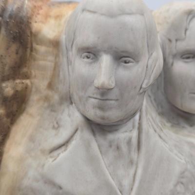 LOT 194: Dept. 56 American Pride Series - Mount Rushmore Monument w/ Marble Base