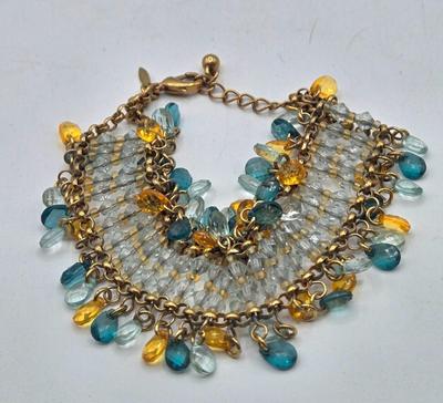 LOT 199J: Variety of Colorful Stretch and Cuff Bracelets