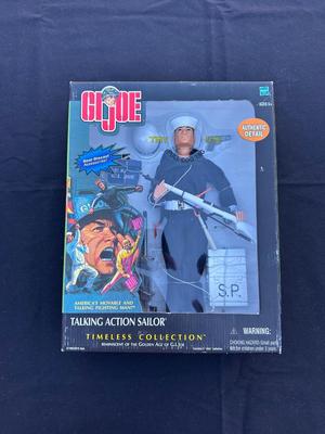 G.I. JOE TALKING ACTION SAILOR FIGURE