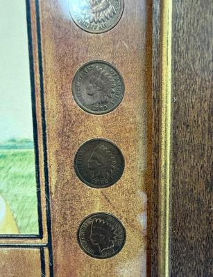 Sale Photo Thumbnail #319: Contains 10 Indian head coins minted between 1892 and 1909.  Very good condition.