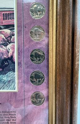 Sale Photo Thumbnail #324: 12x10 Framed Set; Wall-Mount.  Good condition.