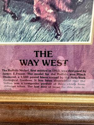 Sale Photo Thumbnail #326: 12x10 Framed Set; Wall-Mount.  Good condition.