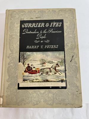 Sale Photo Thumbnail #330: 1942 edition, coffee-table style book with dozens of color and black and white illustrations, drawings and other images used in newspapers and magazines. Some damage to the cover, but the pages and images are in good condition.