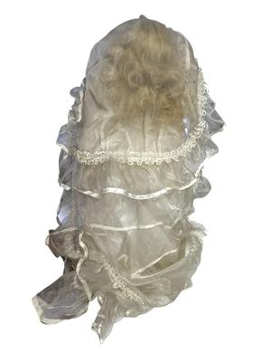 Sale Photo Thumbnail #126: Duck House Heirloom Wedding Gown Doll in Box Like New with Stand