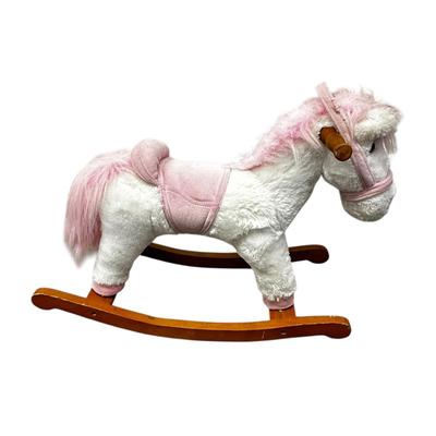 Sale Photo Thumbnail #141: Vintage DanDee Collector's Choice Plush Rocking Horse in very good condition, no odors
