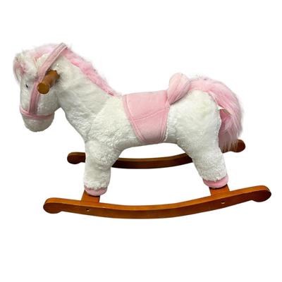 Sale Photo Thumbnail #137: Vintage DanDee Collector's Choice Plush Rocking Horse in very good condition, no odors