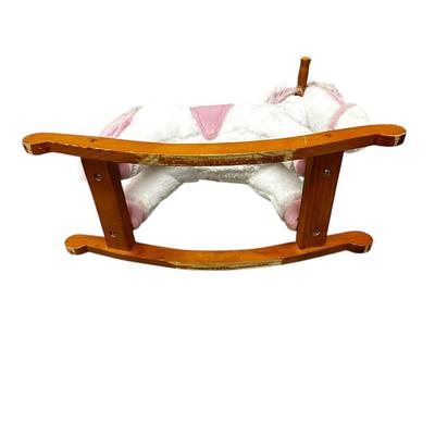 Sale Photo Thumbnail #142: Vintage DanDee Collector's Choice Plush Rocking Horse in very good condition, no odors