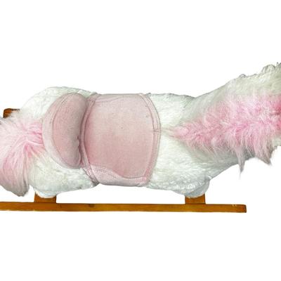 Sale Photo Thumbnail #140: Vintage DanDee Collector's Choice Plush Rocking Horse in very good condition, no odors