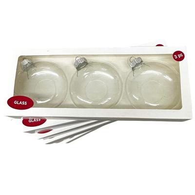 Sale Photo Thumbnail #159: Calling all Crafters! 7 Boxes of New Glass Ornaments from Michaels- ready for you to decorate for the holidays1