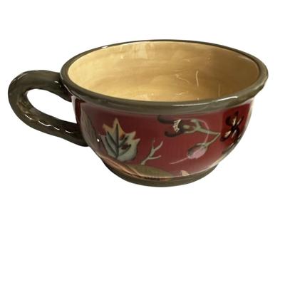 Sale Photo Thumbnail #164: Lot of 5 Assorted Vintage Dishware, Serving - Fire King mug, stoneware - no chips detected