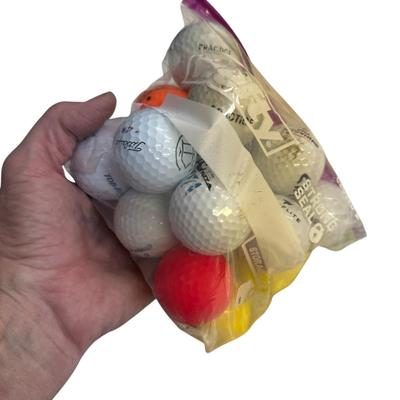 Sale Photo Thumbnail #197: 2 Bags of Used Golf Balls