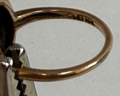 Sale Photo Thumbnail #16: total weight is 3.3g, size 7. Beautiful condition.