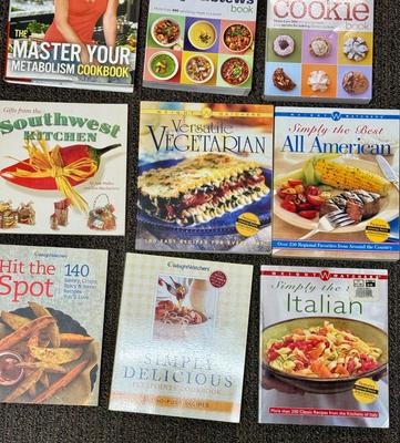 Sale Photo Thumbnail #489: In very good condition. Various chefs and types of dishes.