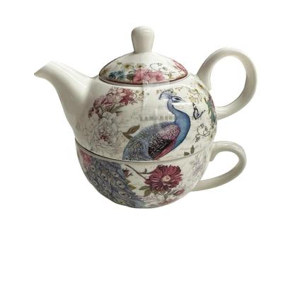 Sale Photo Thumbnail #252: Lot of 2 Ceramic Tea Pitchers and a Small Bowl