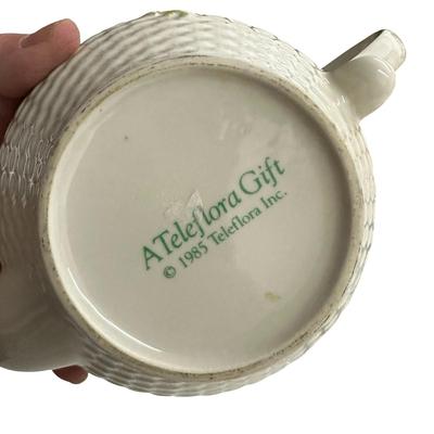 Sale Photo Thumbnail #249: Lot of 2 Ceramic Tea Pitchers and a Small Bowl