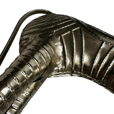 Sale Photo Thumbnail #311: Metal Zebra Sculpture in Brutalist Style 15" Tall