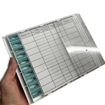 Sale Photo Thumbnail #337: 2 Daily Pill Box Containers, 1 Deluxe & 1 Regular
appears new