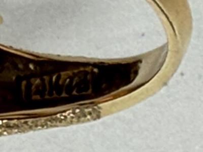 Sale Photo Thumbnail #45: Whimsical dolphin shape with a textured finish.  Weight is 6.3g.