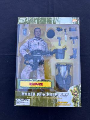 POWER TEAM ELITE “RANGER” WORLD PEACEKEEPERS ACTION FIGURE