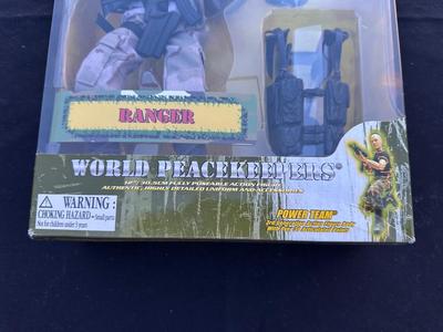 POWER TEAM ELITE “RANGER” WORLD PEACEKEEPERS ACTION FIGURE