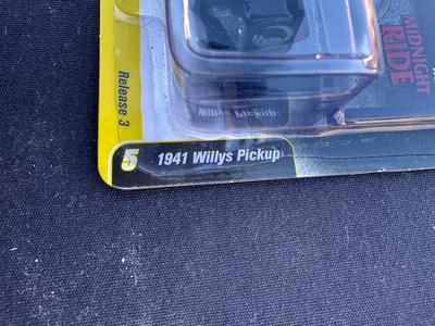 JOHNNY LIGHTNING LIMITED EDITION “BLACKED OUT” 1941 WILLYS PICKUP