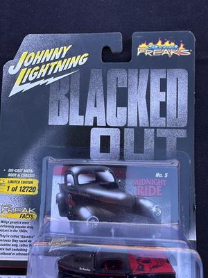 JOHNNY LIGHTNING LIMITED EDITION “BLACKED OUT” 1941 WILLYS PICKUP